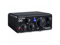 Presonus  AudioBox GO  - Característica 1: interfaz de audio USB 2x2, Montaje en bastidor: no, Pantalla: pantalla LED, Frecuencia de muestreo: 96 kHz, Resolución: 24 bits, Entradas de micrófono: 1, 