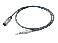 Proel BULK220LU5 5m  - De color negro, Cable: HPC225, Otras dimensiones del mismo cable (bajo pedido), GRANEL220LU1 - 1 m, GRANEL220LU3 - 3 m, GRANEL220LU5 - 5 m, 