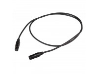 Proel  BULK330LU05 0.5m  - Cable DMX prefabricado para señal DMX512 con montaje de cable PROEL XLR 3P hembra - Conexiones de montaje de cable macho PROEL XLR 3P/XLR3FVPRON - DMX - XLR3MVPRON., Longitud: 0,5 m., Color disponi...