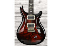 PRS Custom 24 Fire Smokeburst - Cuerpo de caoba maciza, Tapa de arce figurado, Tallado tipo “Violín Carve”, Mástil de caoba de una pieza, Patrón Perfil de cuello delgado, Diapasón de palisandro, PRS Custom 24 Fire Smokeburst - Cuerpo de caoba maciza, Tapa de arce figurado, Tallado tipo “Violín Carve”, Mástil de caoba de una pieza, Patrón Perfil de cuello delgado, Diapasón de palisandro,