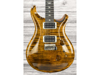 PRS Custom 24 Yellow Tiger - Modelo de firma de Paul Reed Smith, Cuerpo de caoba maciza con tapa de arce figurado., Tapa esculpida estilo violín para máxima resonancia, Acabado de nitrocelulosa Premium Yellow Tiger, Diseño PRS... PRS Custom 24 Yellow Tiger - Modelo de firma de Paul Reed Smith, Cuerpo de caoba maciza con tapa de arce figurado., Tapa esculpida estilo violín para máxima resonancia, Acabado de nitrocelulosa Premium Yellow Tiger, Diseño PRS...