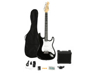 PURE GEWA RC-100 Pack Guitarra Elétrica com Amplificador 10W, Afinador, Saco e Acessórios