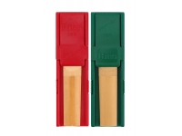 Rico Royal Porta Palhetas Reed Gard II  - Porta cañas para clarinete Bb y saxo alto, Puedes llevar 2 piezas cada pieza, 