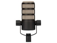 Rode PodMic  B-Stock - micrófono de grabación, Filtro pop interno, Optimizado para uso en voz hablada (podcast, radio), Patrón: cardioide, Rango de frecuencia: 20 - 20 000 Hz, parrilla de acero inoxidable doble capa, 