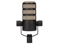 Rode PodMic  B-Stock - micrófono de grabación, Optimizado para aplicaciones de voz, Directividad: Cardioide, Rango de frecuencia: 50 - 13 000 Hz, Cesta de acero inoxidable de doble capa, Filtro pop interno, 