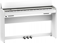 Roland F701 WH Piano Digital <b>Deluxe Satin White</b> - Roland F701 WH Piano Vertical BLANCO SATINADO con USB y Bluetooth, Teclado de acción de martillo + Polifonía de 256 voces + 324 sonidos + 377 canciones, El sistema de sonido de 24 W reproduce un so...