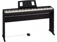 ROLAND FP-10 BK CON MUEBLES - Piano móvil digital ROLAND FP-10 BK con soporte, 
