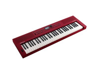 Roland  GO:KEYS 3 Dark Red - Teclado portátil con 61 teclas sensibles al tacto estilo piano, La polifonía de 128 voces ofrece opciones para muchas combinaciones y arreglos de notas., Incluye 554 tonos y funcionalidad de acompa...