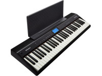 Roland GO:PIANO 61 <b>PIANO INICIAÇÃO</b> USB Bluetooth - Roland GO PIANO Piano portátil negro con puerto USB y Bluetooth, 61 teclas de tamaño estándar + 128 Voces de Polifonía + 40 Sonidos + Pantalla, Peso 4 kg + Altavoces internos + Bluetooth + F...