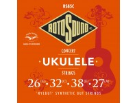 Rotosound RS85C Nylgut Concert Ukulele Strings  - Juego de cuerdas para ukelele de concierto Nylgut., juego de cuerdas para ukelele, Nylgut 26 - 32 - 38 - 27 cordajes de tripa sintética, 
