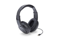 Samson SR350 Auriculares de estudio - Respuesta en frecuencia: 20 Hz – 20 kHz, controladores de neodimio de 40 mm, Diseño de parte trasera cerrada para un mejor aislamiento., Formato circumaural (sobre la oreja), Cojines grandes y cómo...