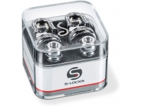 Schaller S-Locks NI - Cerraduras de seguridad, El conjunto consta de pasador de cinturón, bloqueo y rueda de bloqueo (un par cada uno), Función silenciosa para un funcionamiento silencioso., Botón de cinturón de una pie...
