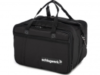 Schlagwerk TA3 Bag - Bolsa de transporte para cajón, Bolso acolchado de nailon con asa, Bandolera y bolsillo lateral, Tamaño: 500 x 300 x 300 mm, 