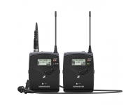 Sennheiser EW 112P G4 Banda A - Consiste en un transmisor de petaca SK 100 G4, un receptor de bolsillo EK 100 G4 y un micrófono de condensador lavalier ME 2, Rango de frecuencia: banda A (516 - 558 MHz), Patrón polar: Omnidirecci...