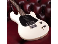 Shergold Masquerader Standard SM11 Solid Quartz White Gloss 