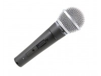 Shure SM58S - SHURE SM58 S Micrófono Vocal Dinámico, Encender / apagar, Material: Hierro fundido, Patrón polar: cardioide, Impedancia: 300 Ω, Sensibilidad: -54,5 dBV/Pa (1,85 mV), 