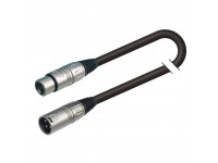 Soundsation  Go Link XLR/XLR 5m BMCXX-5BK  - Cable de micrófono balanceado XLR/XLR de 5 metros, 