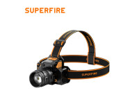 Superfire Lanterna de Cabeça 10W 350lm IP44 Zoom HL58