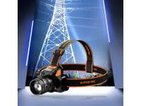 Superfire Lanterna de Cabeça 10W 350lm IP44 Zoom HL58