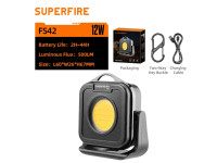 Superfire Lanterna Em Miniatura LED COB 12W 500lm IP44 FS42