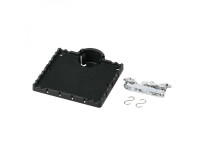 Tama  Accessories Tray - Dimensiones: 235 mm x 254 mm, Capacidad de peso: 2,5 kg, Incluye: MC61 FastClamp y 2 ganchos en S, Tamaño de rosca: 5/8''., Sostiene los elementos esenciales del tambor., Incluye soporte pa...