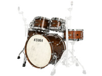 Tama STAR Drum Bubinga Set PBA TB42RZSS-LNTI B-Stock - Construcción híbrida Bubinga / Laurel de la India / Cordia, Carcasa de 5 mm + anillos de enfoque de 9 mm, Bombo de 22