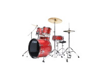 Tama T52H6-CDS Stagestar 5-Piece Drum Kit w/ Hardware+Throne, Candy Red Sparkle - Bombo de 22