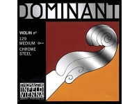 Thomastik Dominant 1/4 Violin Mi String, Chrome Steel  - cuerda mi sola, Para violín 1/4, en acero cromado, 129, con punta de bola, 