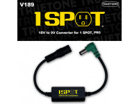 Truetone 18V to 9V Converter - Convertidor para 1 Spot Pro, Convierte 18V a 9V, Adecuado para fuentes de alimentación 1 Spot Pro, enchufe de 5,5 x 2,1 mm, 