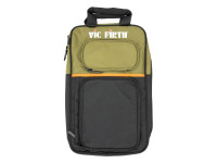 Vic Firth Professional Stick Bag - Exterior con bolsillos acolchados para accesorios, cremallera con pliegue expansible, dos compartimentos internos, Para hasta 24 pares de baquetas, accesorios y cepillos, color: verde/negro, Vic Firth Professional Stick Bag - Exterior con bolsillos acolchados para accesorios, cremallera con pliegue expansible, dos compartimentos internos, Para hasta 24 pares de baquetas, accesorios y cepillos, color: verde/negro,
