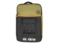 Vic Firth Professional Tech Backpack - Compartimento acolchado para portátil y correas de mochila, Divisores extraíbles y ajustables individualmente, Color: Verde/Negro, Vic Firth Professional Tech Backpack - Compartimento acolchado para portátil y correas de mochila, Divisores extraíbles y ajustables individualmente, Color: Verde/Negro,