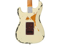Vintage  V6 ICON Distressed White over Sunburst