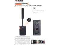 VSOUND Sistema de Som Amplificado Pro 1.1 10 VSOUND Sistema de Som Amplificado Pro 1.1 10