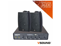 VSOUND Sistema de Sonorização 100W 12/230V 100V 50m2