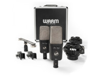 Warm Audio  WA-14SP - Patrón polar: cardioide, omnidireccional y en forma de ocho, Transformador CineMag USA personalizado, Cápsula CK-12 de desarrollo propio con doble diafragma y 34 mm de diámetro en latón macizo, Alm...