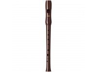 Yamaha YRN-21 - Flauta sopranino (alemana) Yamaha YRN-21, color marrón, en fa, digitación alemana, diseño de dos piezas, Material: plástico ABS, 
