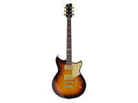Yamaha Matteo Mancuso RS20MM VSB - Modelo de la firma Matteo Mancuso., Cuerpo de caoba con cámaras, Tapa de arce flameado, Mástil de caoba de tres piezas con refuerzo de carbono., Diapasón de palisandro, Escala de 629 mm, 