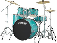 Yamaha  Rydeen Studio Turquoise Glitter - Bombo 20X16;, Tono 1 10x07