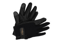 Zildjian  Drummer's Gloves M - Tamaño M, Respirable, Compatible con pantalla táctil, Color: Negro con logo Zildjian, 